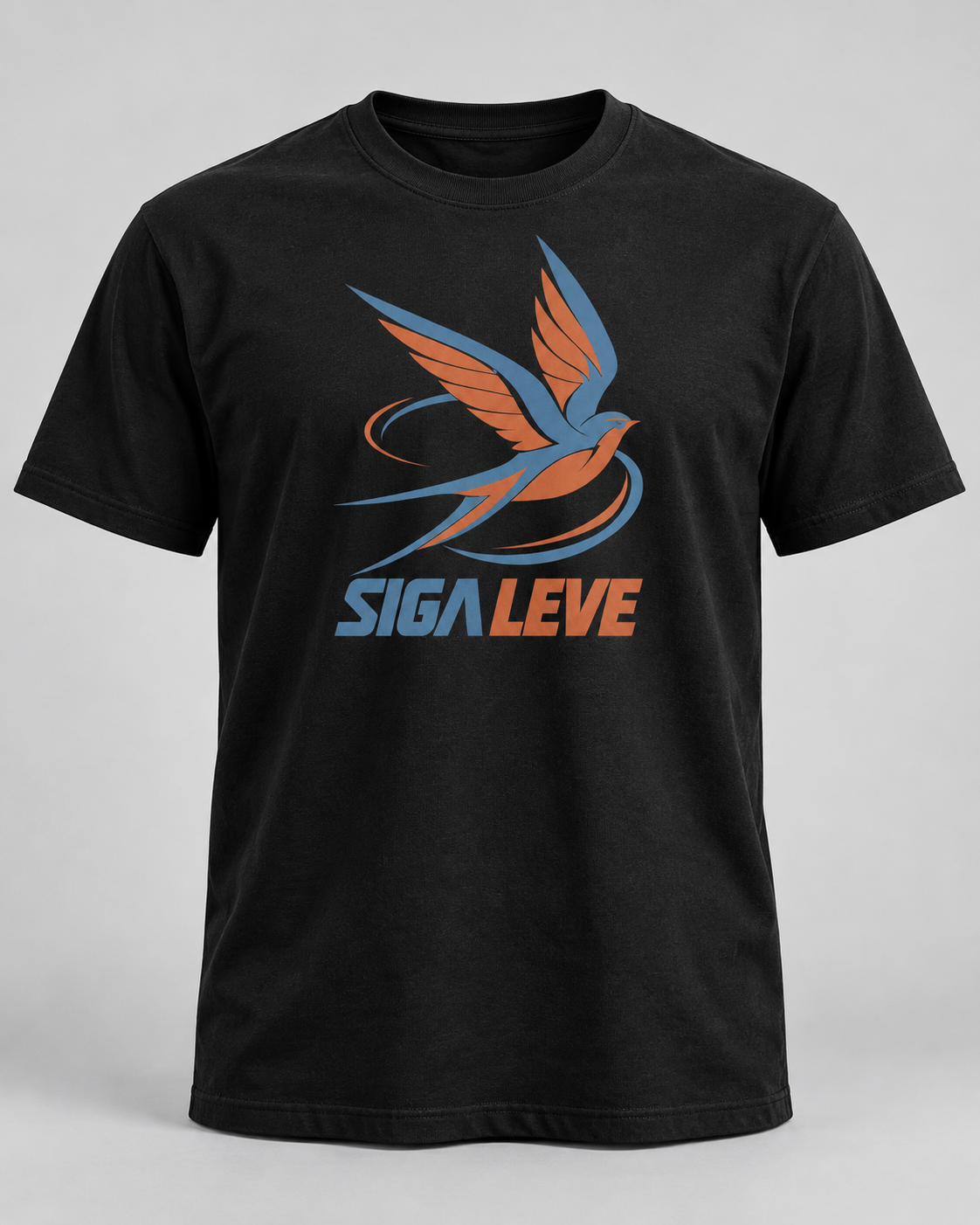Siga leve · Preto